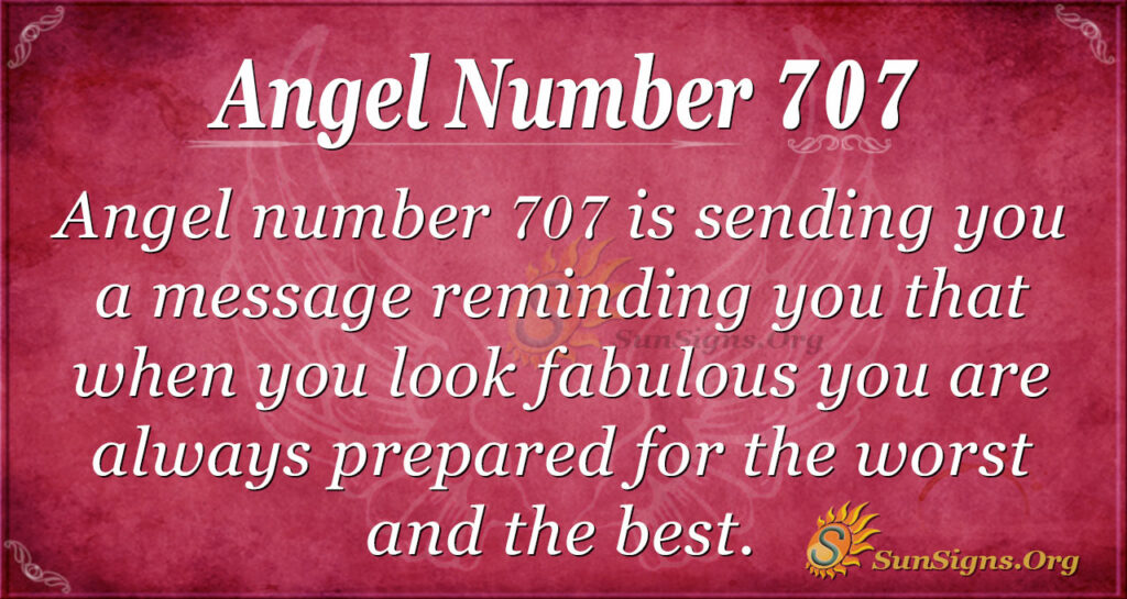 707 Angel Number Love