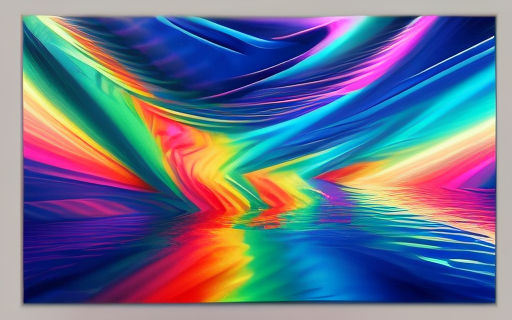 Abstract Rainbow Colors